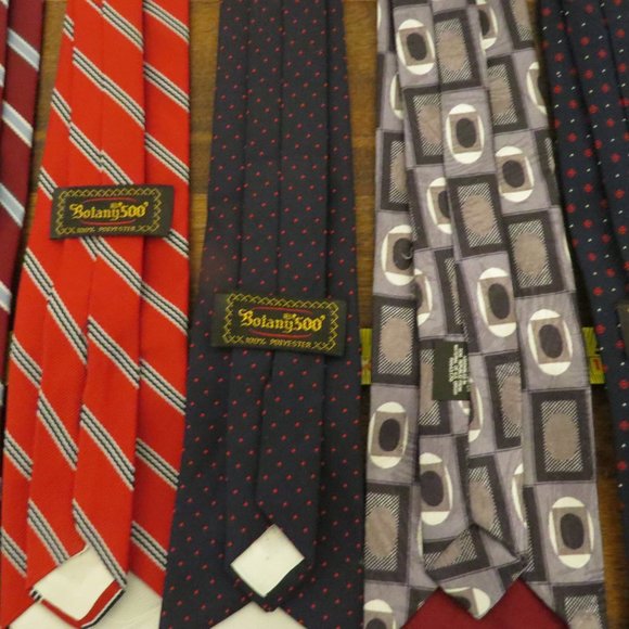 Lot of 5 VTG ClipOn Ties T24 - Picture 4 of 7